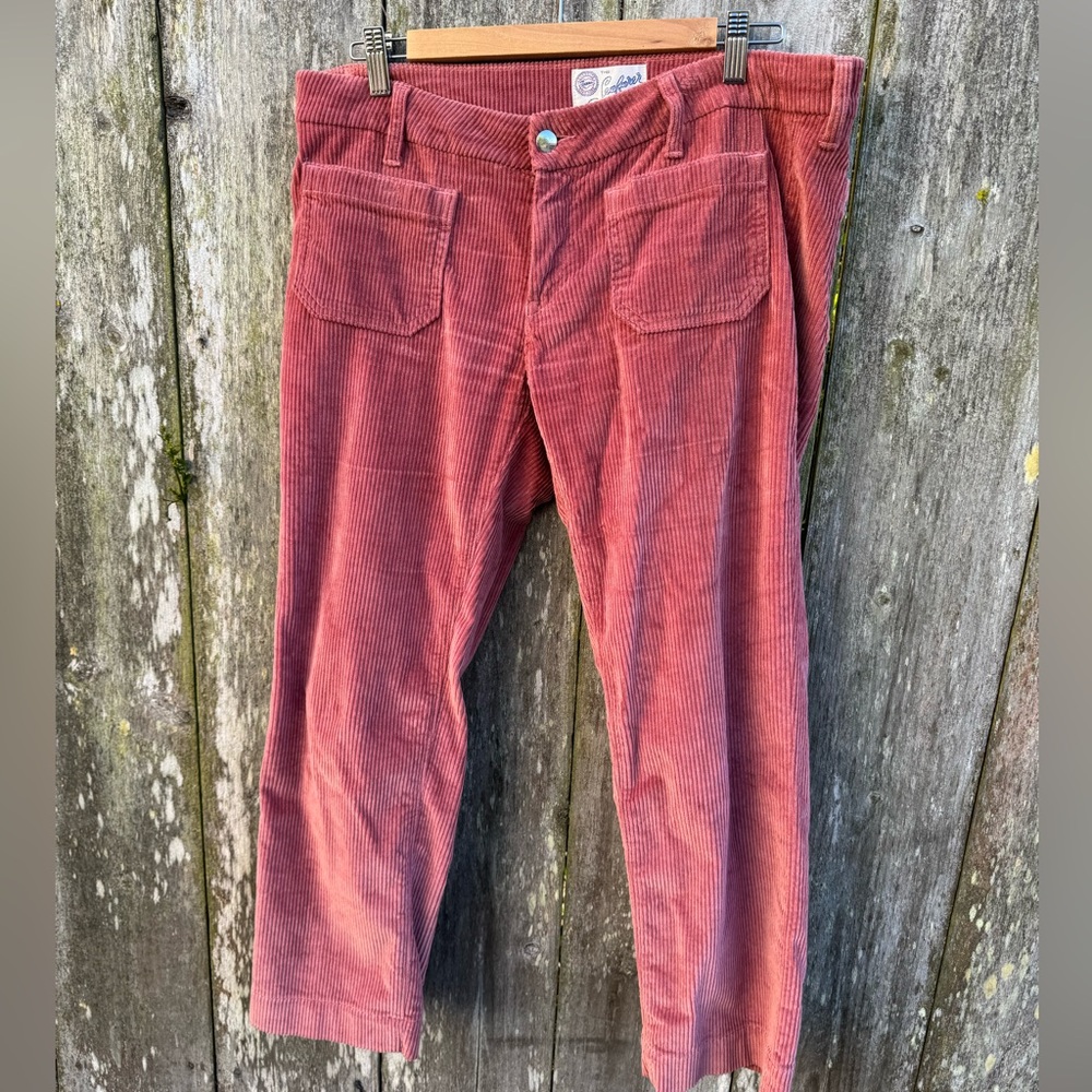 The Seafarer Lord Jim style. Rose Corduroy Straight Fit Pants Gently Used